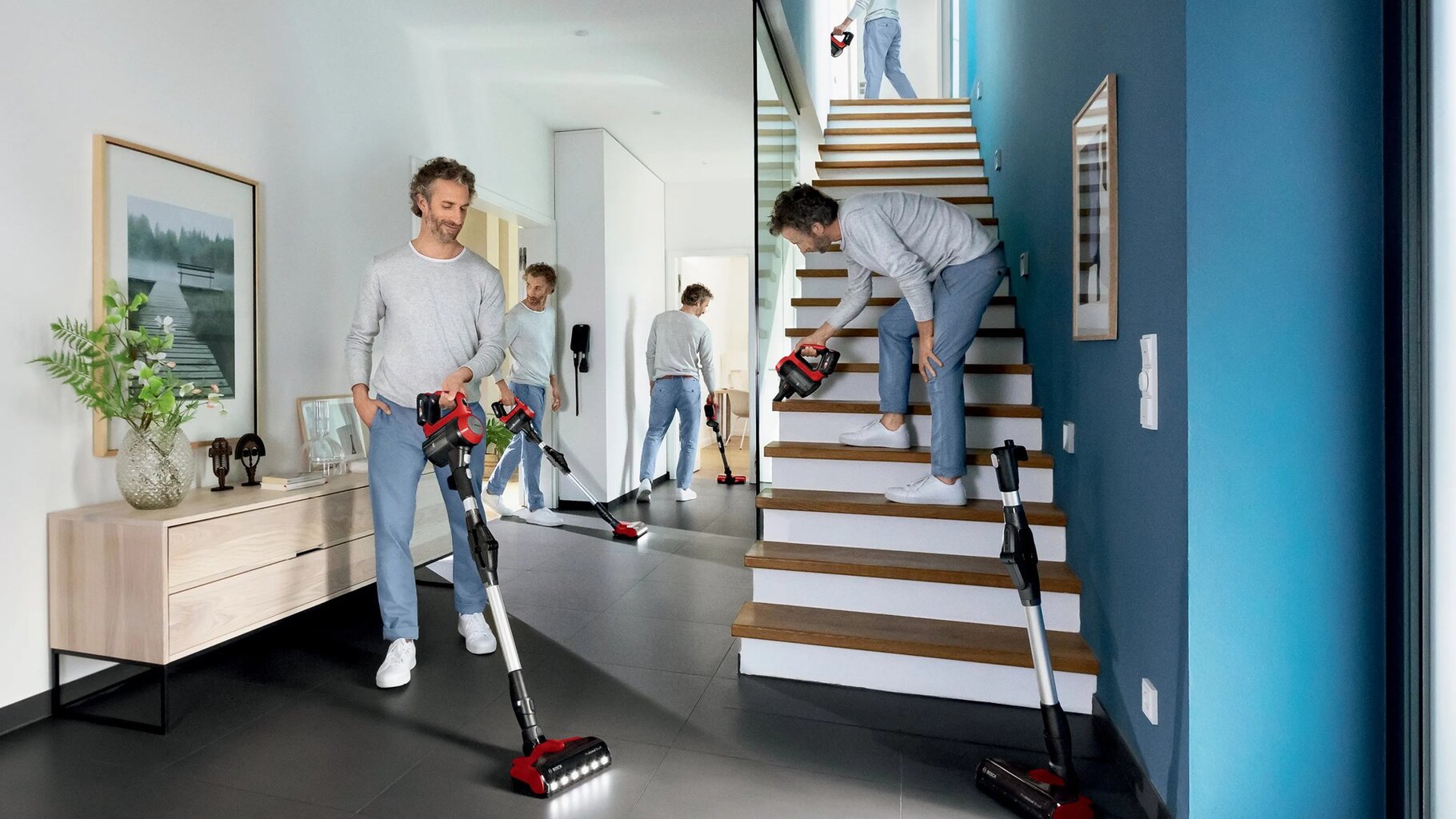 Bosch BCS711PET kaina ir informacija | Dulkių siurbliai | pigu.lt