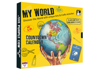 Advento kalendorius Purple Cow World kaina ir informacija | Žaislai berniukams | pigu.lt