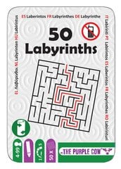 Stalo žaidimas Purple Cow 50 Labyrinths, 603 цена и информация | Настольные игры, головоломки | pigu.lt