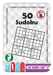 Stalo žaidimas Purple Cow 50 Sudoku, 610 kaina ir informacija | Stalo žaidimai, galvosūkiai | pigu.lt