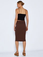 Женская юбка Noisy May 27022324*01, коричневая, 5715318360696 цена и информация | Юбки | pigu.lt