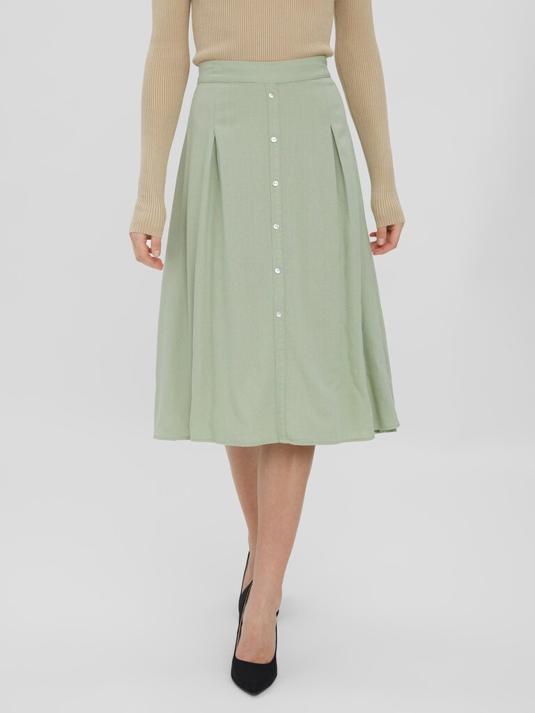 Vero Moda sijonas moterims, žalias цена и информация | Sijonai | pigu.lt
