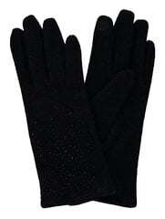 Zabaione женские перчатки STELLA SÕRM*01, черный 4067218159001 цена и информация | Женские перчатки | pigu.lt