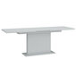 Valgomojo stalas Aatrium Alverno MDT20, pilkas kaina ir informacija | Virtuvės ir valgomojo stalai, staliukai | pigu.lt