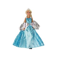 Lėlė Anlily su mėlyna suknele Lean Toys, 2 d. kaina ir informacija | Žaislai mergaitėms | pigu.lt