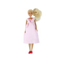 Besilaukianti lėlė su rožine suknele Anlily Lean Toys, 13 d. kaina ir informacija | Žaislai mergaitėms | pigu.lt