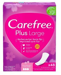 Higieniniai įklotai Carefree Plus Large Light Scent, 48 vnt. kaina ir informacija | Tamponai, higieniniai paketai, įklotai | pigu.lt