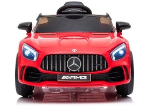 Vienvietis vaikiškas elektromobilis Mercedes AMG GT R, raudonas kaina ir informacija | Elektromobiliai vaikams | pigu.lt