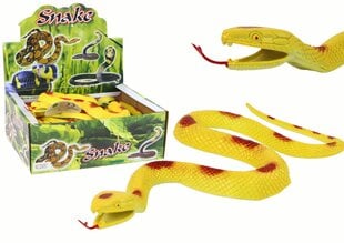 Žaislinė guminė gyvatė, geltonai ruda kaina ir informacija | Žaislai berniukams | pigu.lt