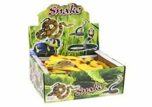 Игрушечная резиновая змея, желто-коричневая цена и информация | Игрушки для мальчиков | pigu.lt