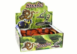 Игрушечная резиновая змея, красная и черная цена и информация | Игрушки для мальчиков | pigu.lt
