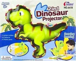 Piešimo projektorius Dinozauras kaina ir informacija | Piešimo, tapybos, lipdymo reikmenys | pigu.lt
