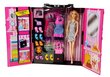 Lėlė su drabužių spinta, rožinė kaina ir informacija | Žaislai mergaitėms | pigu.lt