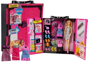 Кукла с гардеробом, розовая цена и информация | Игрушки для девочек | pigu.lt