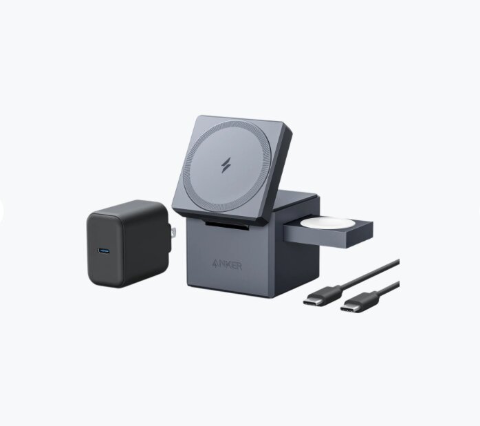 Anker 3-in-1 Cube kaina ir informacija | Krovikliai telefonams | pigu.lt