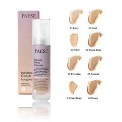 Makiažo pagrindas Paese Nanorevit Natural Finish Longwear Everyday Foundation, 1,5 Nude, 30 ml kaina ir informacija | Makiažo pagrindai, pudros | pigu.lt