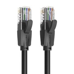 Category 6 Network Cable Vention IBEBQ 20m Black цена и информация | Кабели и провода | pigu.lt