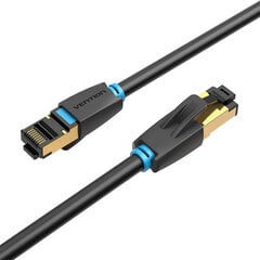 Category 8 SFTP Network Cable Vention IKABL 10m Black цена и информация | Кабели и провода | pigu.lt