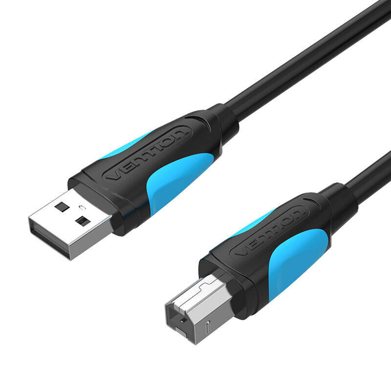 Vention, USB A / USB B, 2m kaina ir informacija | Kabeliai ir laidai | pigu.lt