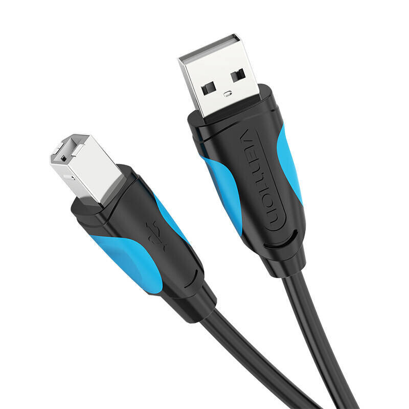 Vention, USB A / USB B, 2m kaina ir informacija | Kabeliai ir laidai | pigu.lt