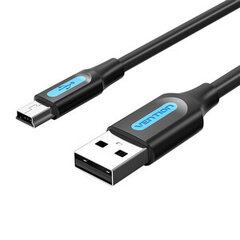 Vention, USB A, 1m kaina ir informacija | Kabeliai ir laidai | pigu.lt