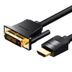 Vention ABFBH, HDMI - DVI, 2 m kaina ir informacija | Kabeliai ir laidai | pigu.lt