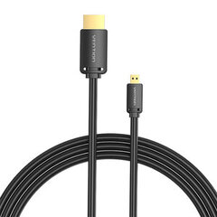 Vention AGIBG, HDMI-D, 1,5 м цена и информация | Кабели и провода | pigu.lt