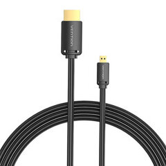 Vention AGIBH, HDMI-D, 2 м цена и информация | Кабели и провода | pigu.lt