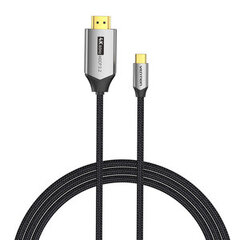 Vention CRBBF, USB-C - HDMI, 1 m kaina ir informacija | Kabeliai ir laidai | pigu.lt