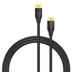 HD DisplayPort 1.4 8K Cable 3m Vention HCDBI (Black) цена и информация | Кабели и провода | pigu.lt