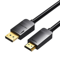 Vention HADBI, DisplayPort - HDMI, 3 м цена и информация | Кабели и провода | pigu.lt