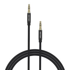 3.5mm Audio Cable 0.5m Vention BAWBD Black цена и информация | Кабели и провода | pigu.lt