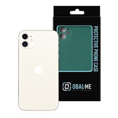 OBAL:ME Matte TPU Case for Apple iPhone 11 Dark Green цена и информация | Чехлы для телефонов | pigu.lt