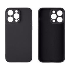 OBAL:ME Matte TPU Case for Apple iPhone 14 Pro Max Black цена и информация | Чехлы для телефонов | pigu.lt