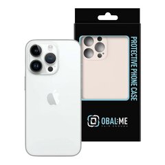 OBAL:ME Matte TPU Case for Apple iPhone 14 Pro Max Beige цена и информация | Чехлы для телефонов | pigu.lt