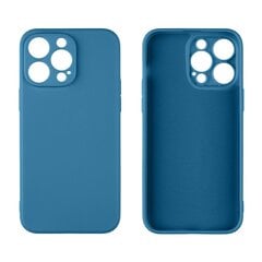 OBAL:ME Matte TPU Case for Apple iPhone 14 Pro Max Dark Blue цена и информация | Чехлы для телефонов | pigu.lt