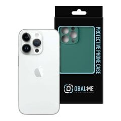 OBAL:ME Matte TPU Case for Apple iPhone 14 Pro Max Dark Green цена и информация | Чехлы для телефонов | pigu.lt