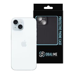 OBAL:ME Matte TPU Case for Apple iPhone 15 Black цена и информация | Чехлы для телефонов | pigu.lt