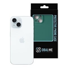 OBAL:ME Matte TPU Case for Apple iPhone 15 Dark Green цена и информация | Чехлы для телефонов | pigu.lt