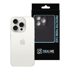 OBAL:ME Matte TPU Case for Apple iPhone 15 Pro Black цена и информация | Чехлы для телефонов | pigu.lt