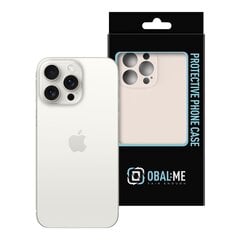 OBAL:ME Matte TPU Case for Apple iPhone 15 Pro Max Beige цена и информация | Чехлы для телефонов | pigu.lt