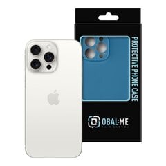 OBAL:ME Matte TPU Case for Apple iPhone 15 Pro Max Dark Blue цена и информация | Чехлы для телефонов | pigu.lt
