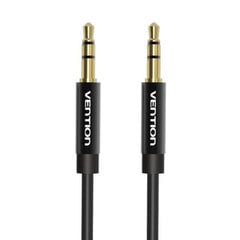 3.5mm Audio Cable 2m Vention BAGBH Black Metal цена и информация | Кабели и провода | pigu.lt