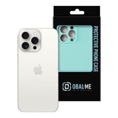 OBAL:ME Matte TPU Case for Apple iPhone 15 Pro Max Turquoise цена и информация | Чехлы для телефонов | pigu.lt