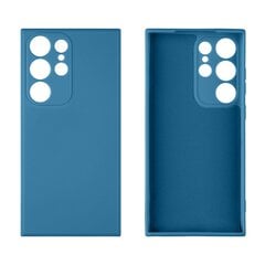 OBAL:ME Matte TPU Case for Samsung Galaxy S23 Ultra Dark Blue цена и информация | Чехлы для телефонов | pigu.lt