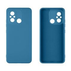 OBAL:ME Matte TPU Case for Xiaomi Redmi 12C Dark Blue цена и информация | Чехлы для телефонов | pigu.lt