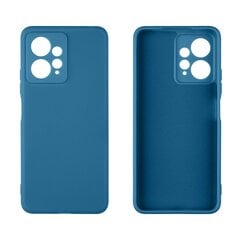 OBAL:ME Matte TPU Case for Xiaomi Redmi Note 12 4G Dark Blue цена и информация | Чехлы для телефонов | pigu.lt