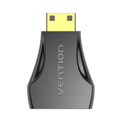 Переходник Vention AISB0 mini HDMI на HDMI черный цена и информация | Адаптеры, USB-разветвители | pigu.lt