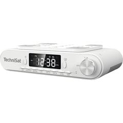 Кухонное подшкафное радио Technisat FM bluetooth, белое цена и информация | Радиоприемники и будильники | pigu.lt