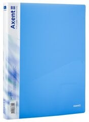 Папка пластиковая Axent, А4, 700мкр, 25мм, с 2-мя кольцами, голубая сп. цена и информация | Канцелярские товары | pigu.lt